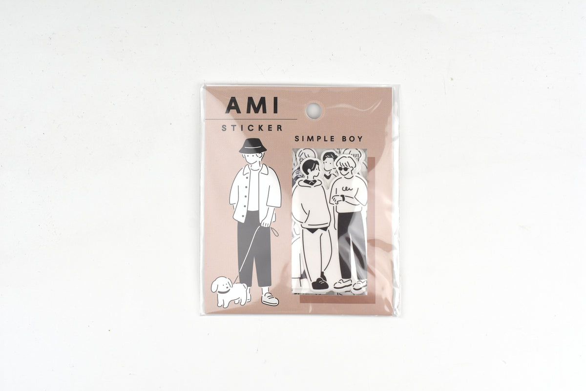 Mind Wave Flake Sticker - Ami - Simple Boy