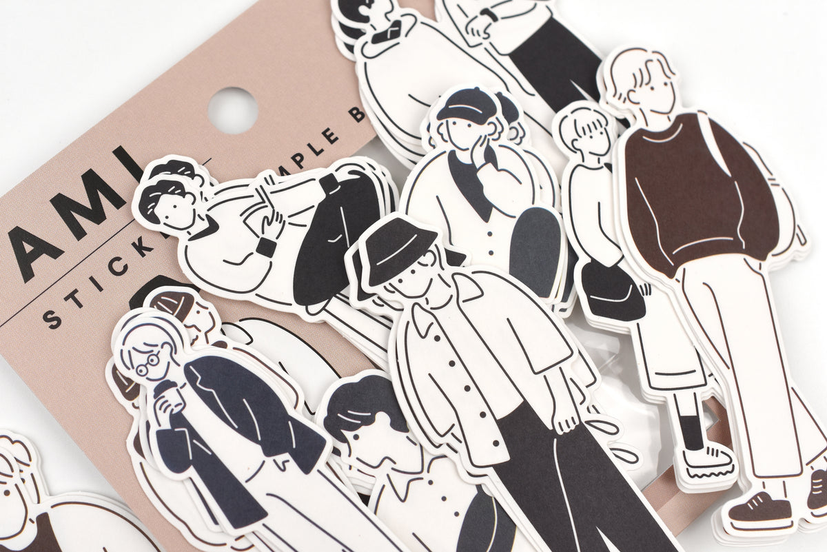 Mind Wave Flake Sticker - Ami - Simple Boy