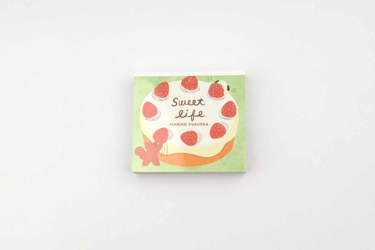 Cozyca - Mariko Fukuoka Memo Pad - Sweet Life