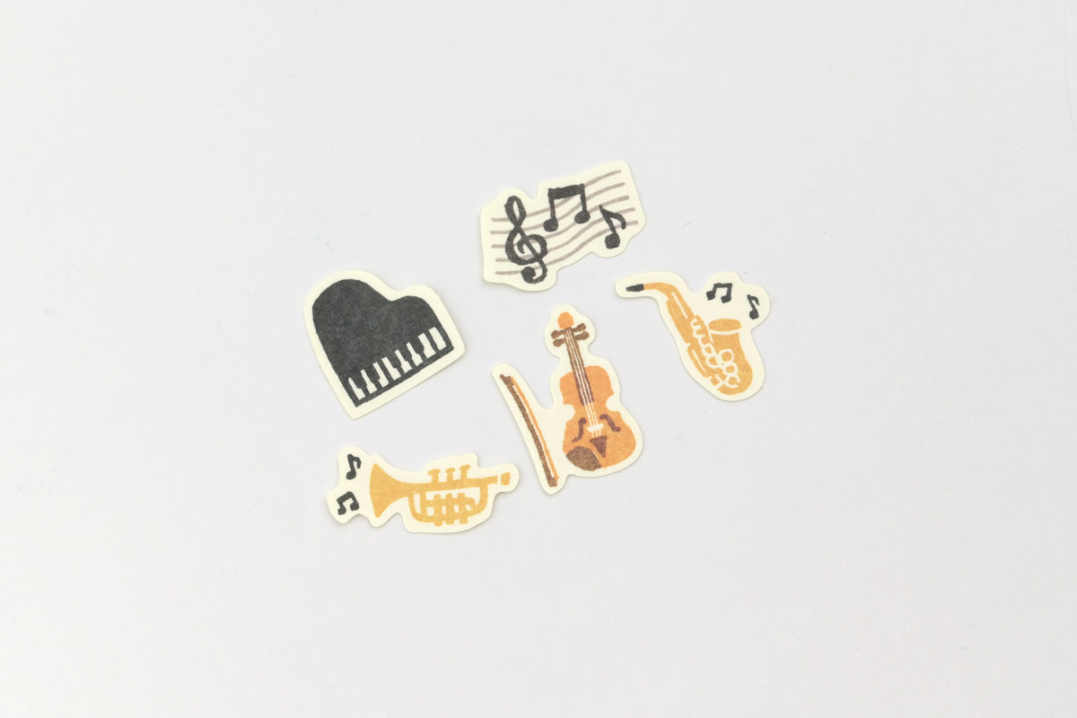Furukawa Paper Flake Sticker - Music