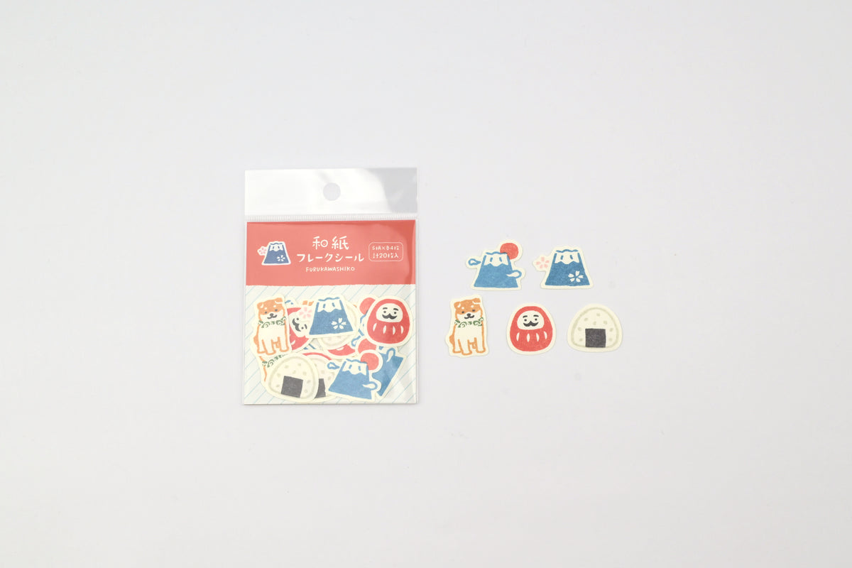 Furukawa Paper Flake Sticker - Nippon