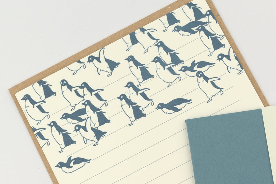 EL COMMUN Letter Set - Ah La La - Penguins