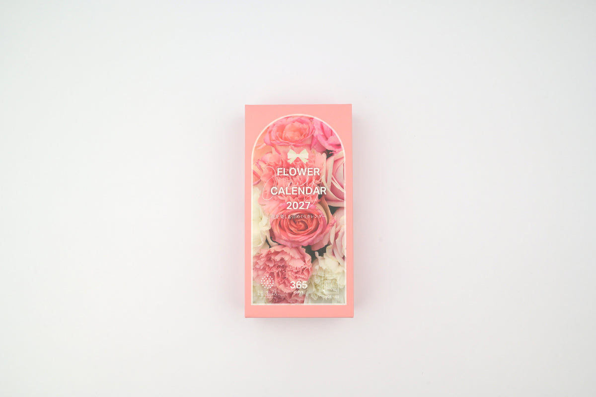 Shinnippon Flower Daily Desk Calendar 2027