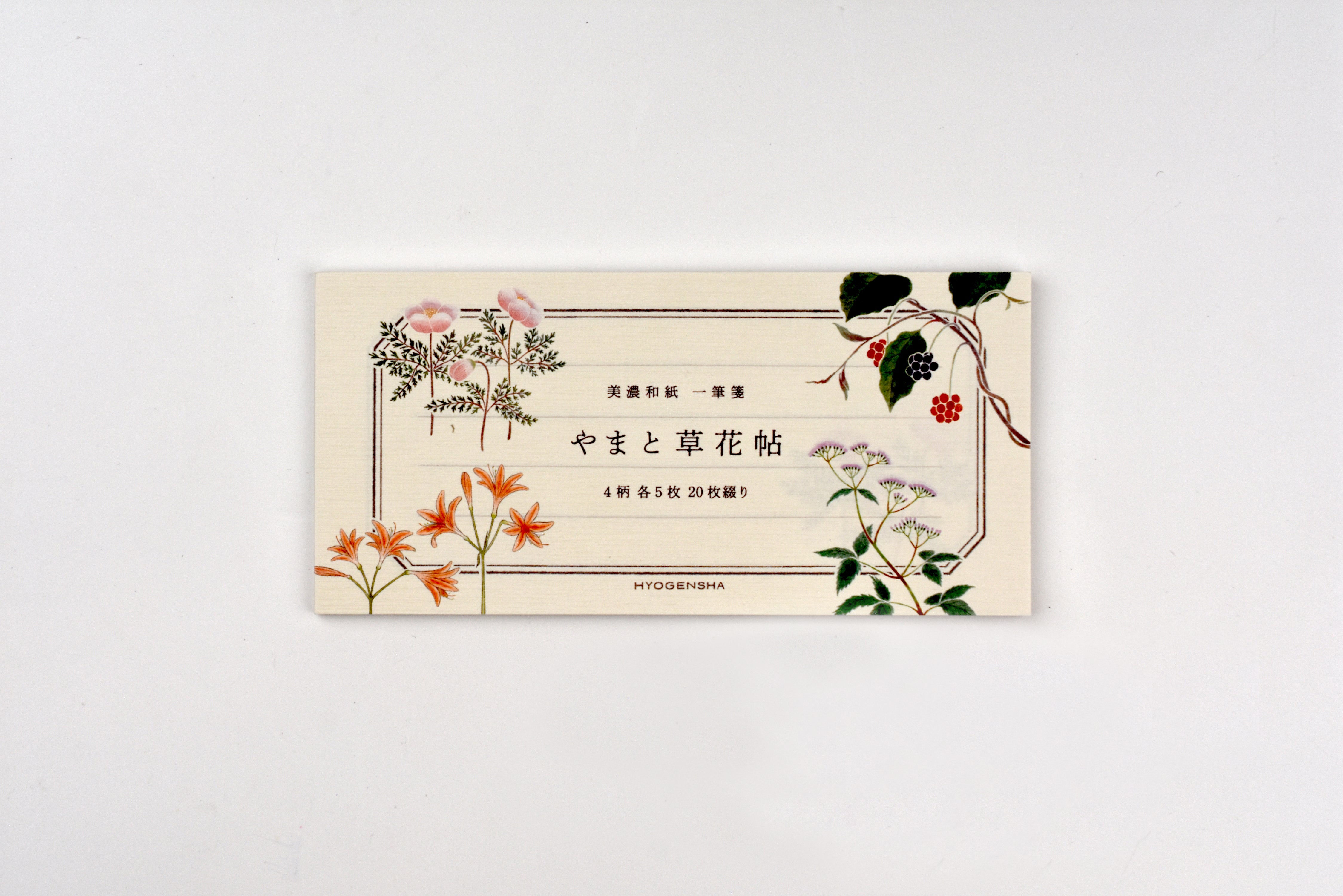 Cozyca - Shikanone - Notepad - Yamato Flower Book - Horizontal Ruled