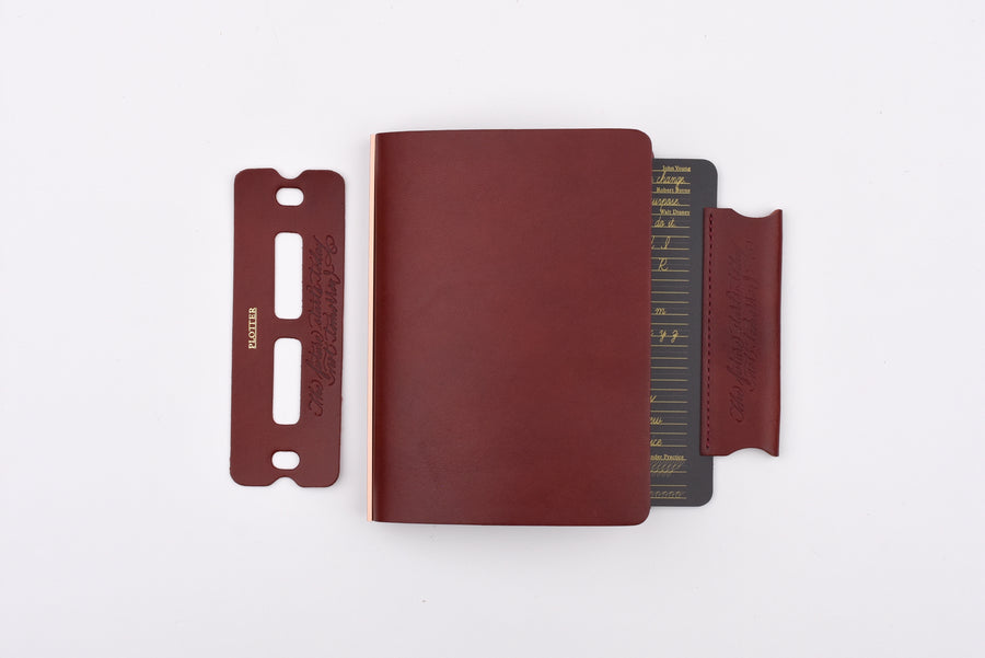 PLOTTER - Liscio Leather Binder - Mini Size - Limited Edition Box