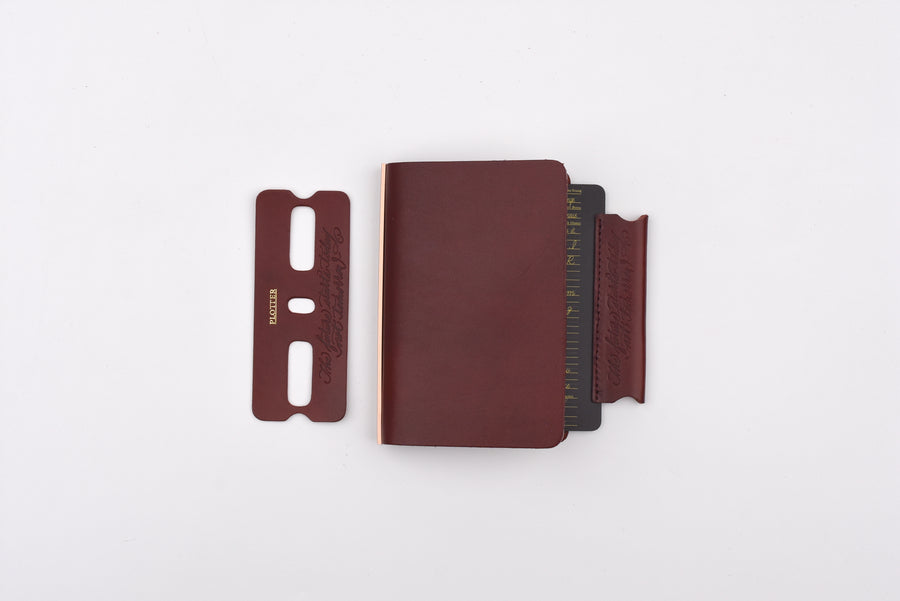 PLOTTER - Liscio Leather Binder - Mini 5 Size - Limited Edition Box