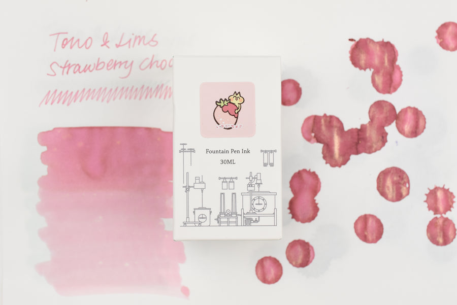 Tono & Lims Ink Bottle - Friendship - いちごちょこ (Strawberry Choco) - 30ml