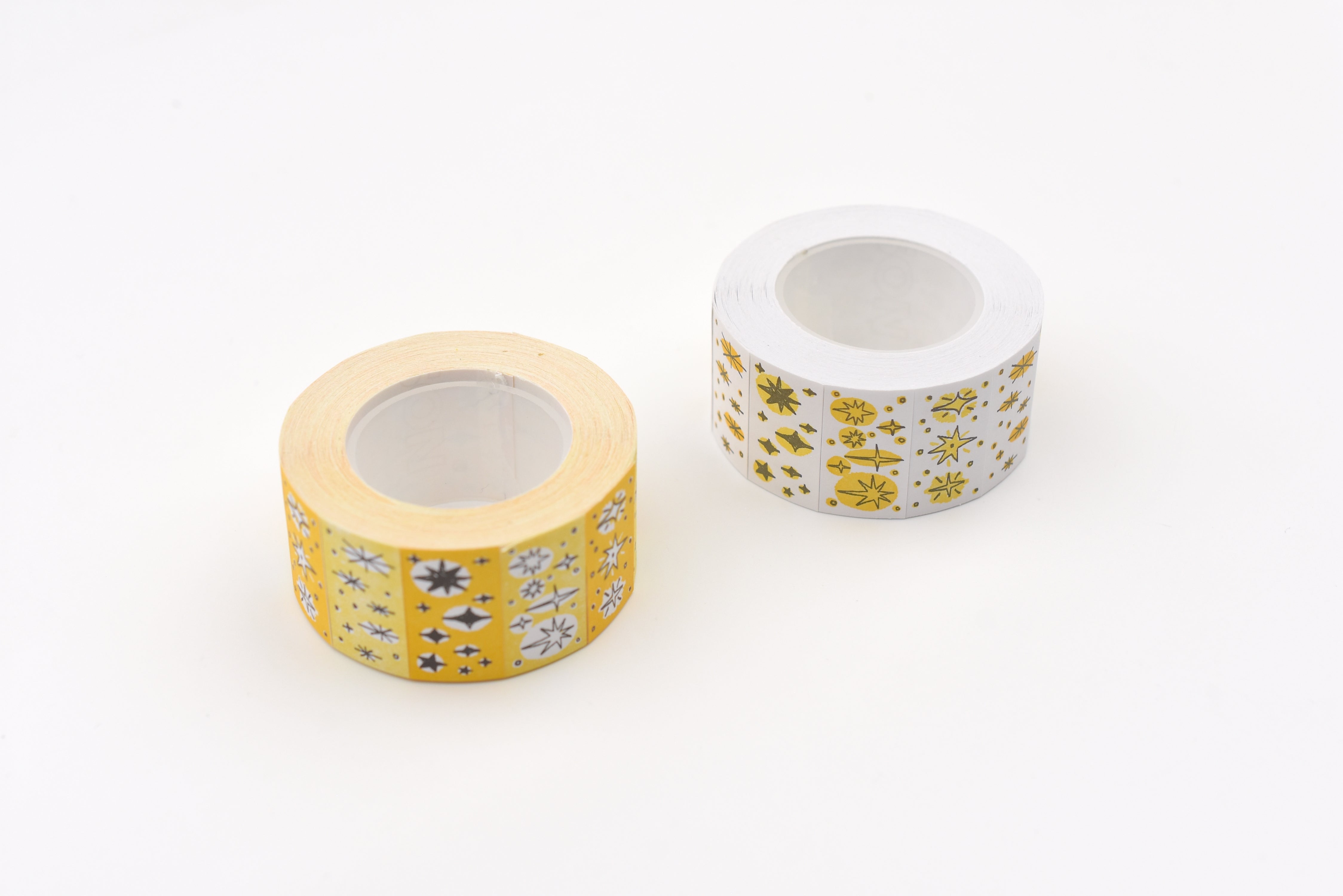 LCN Label Sticker Rolls - Hand Draw Star