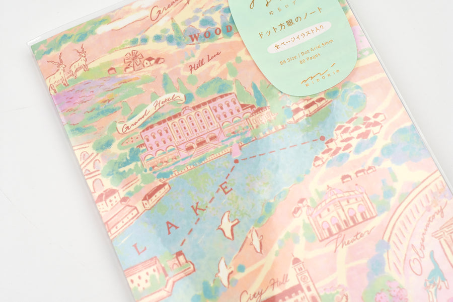 Yuru Log Notebook - Travel and Hotel - B6