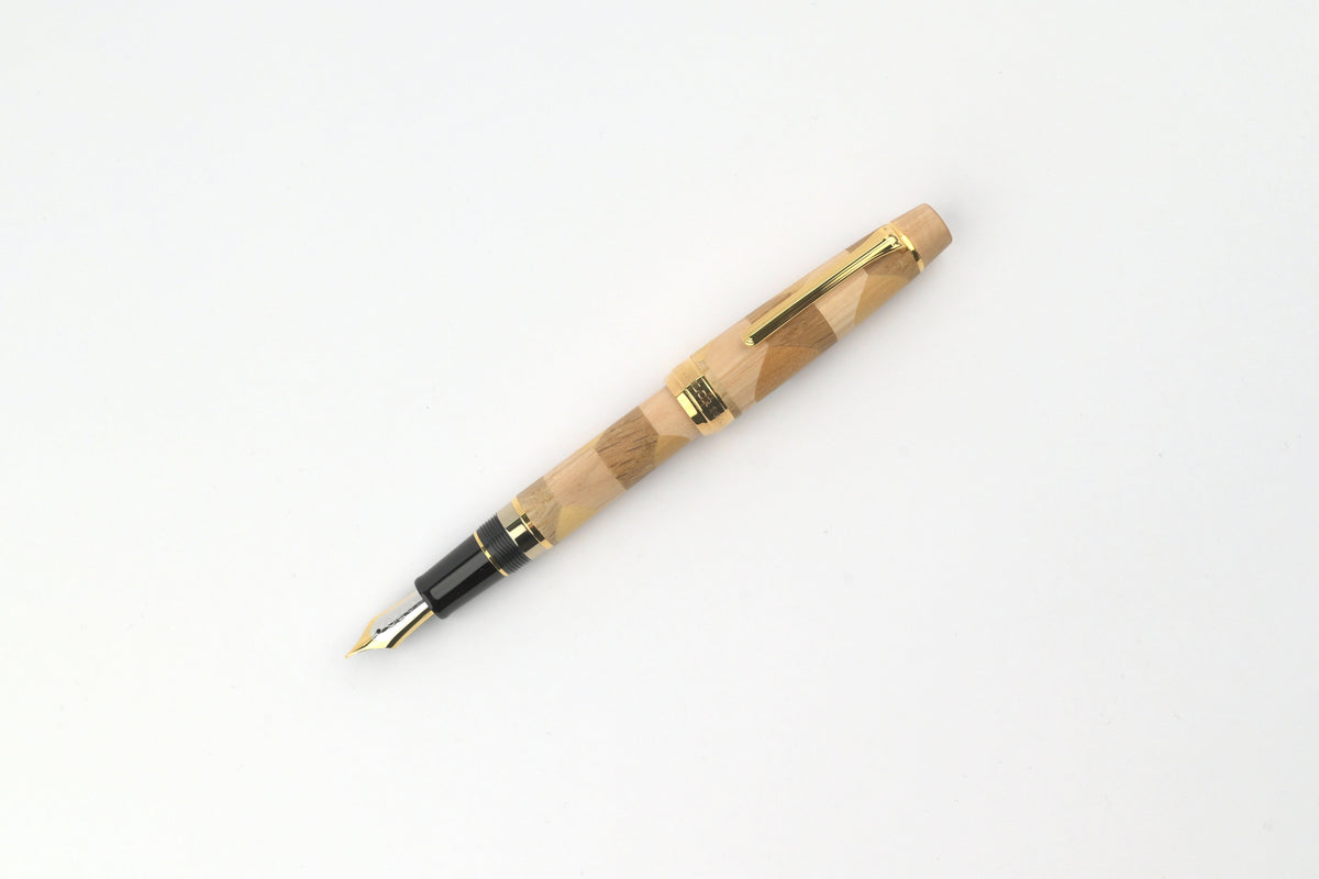 Sailor 115th Anniversary Commemorative Fountain Pen - HIROSHIMA - Yosegi Zaiku