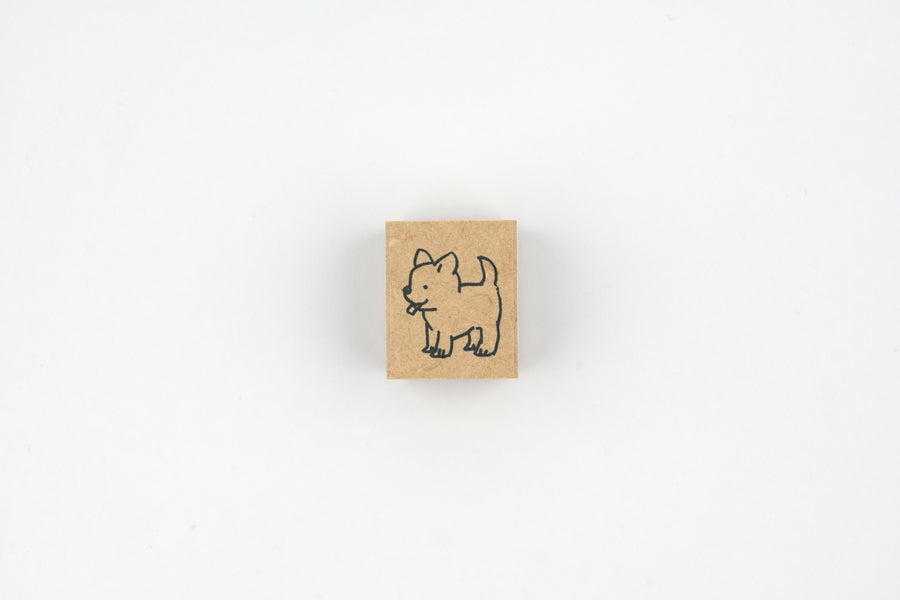 Kodomo No Kao Stamp - Piccolo - Dog - Side View