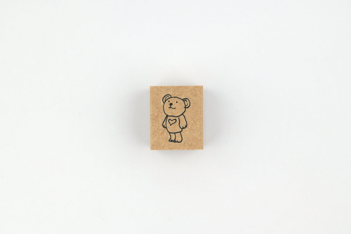 Kodomo No Kao Stamp - Piccolo - Bear - Standing
