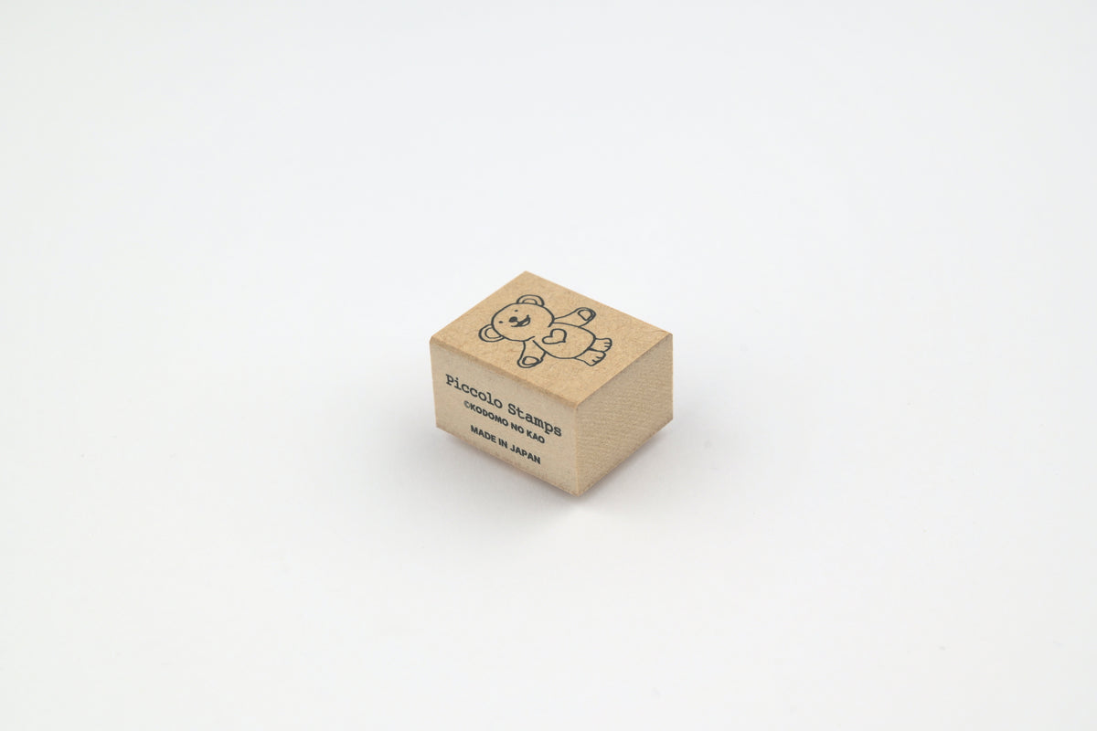Kodomo No Kao Stamp - Piccolo - Bear - Both Paws
