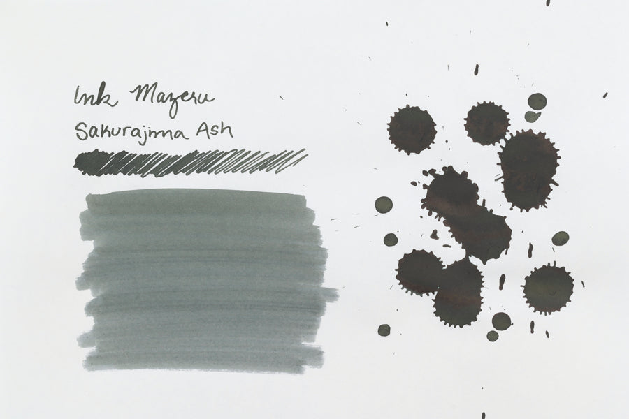 Ink Mazeru Ink Bottle - Sakurajima Ash - 18 mL