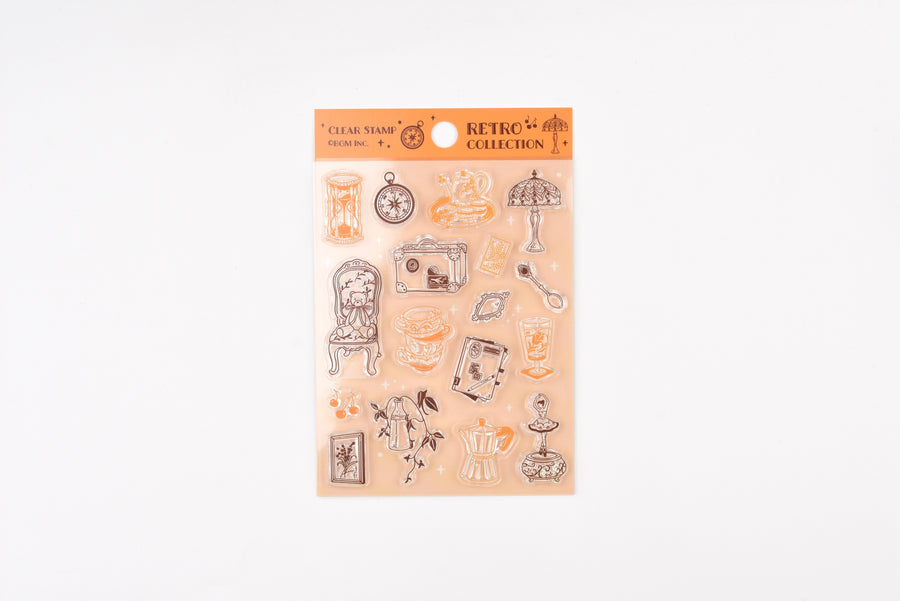 BGM Clear Stamp - Retro Collection