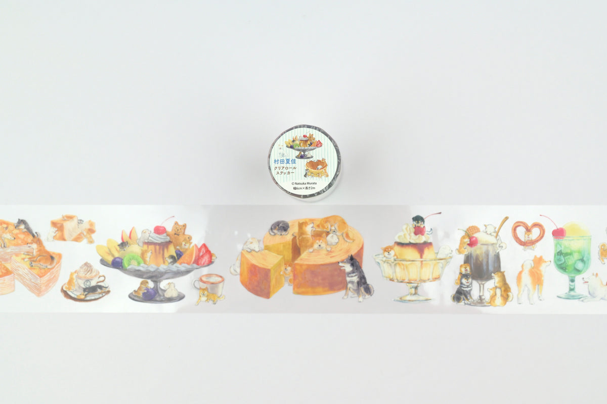 Komamono Creative x Natsuka Murata Clear Roll Sticker