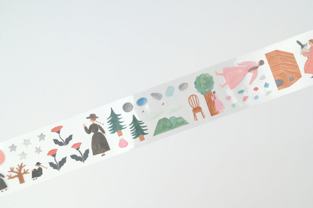 Komamono Creative x Nekutai Clear Roll Sticker
