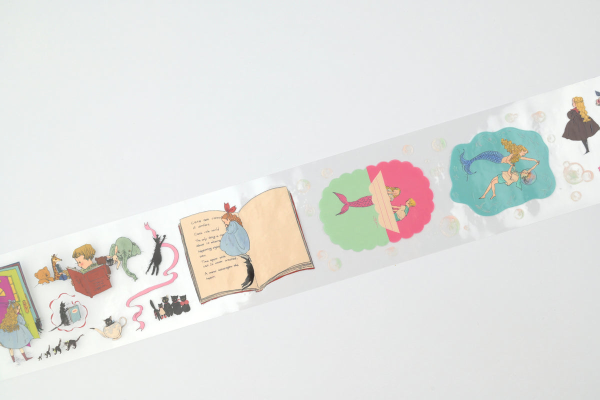 Komamono Creative x Kurahashi Rei Clear Roll Sticker
