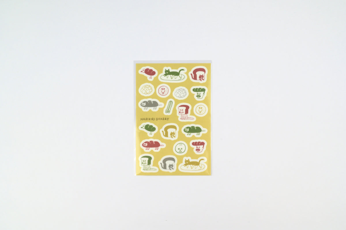 Mizushima x Shibata Keiko Tracing Paper Sticker - Bakery