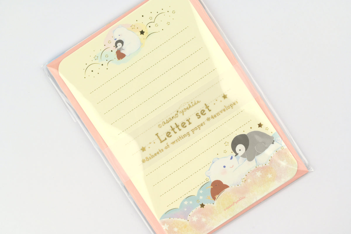Clothes-Pin x Asano Yoshida Letter Set - Cotton Candy Clouds and Sweet Dreams
