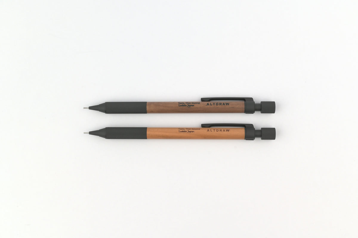 LUDDITE Mechanical Pencil - AltDraw Matte Black - 0.5mm
