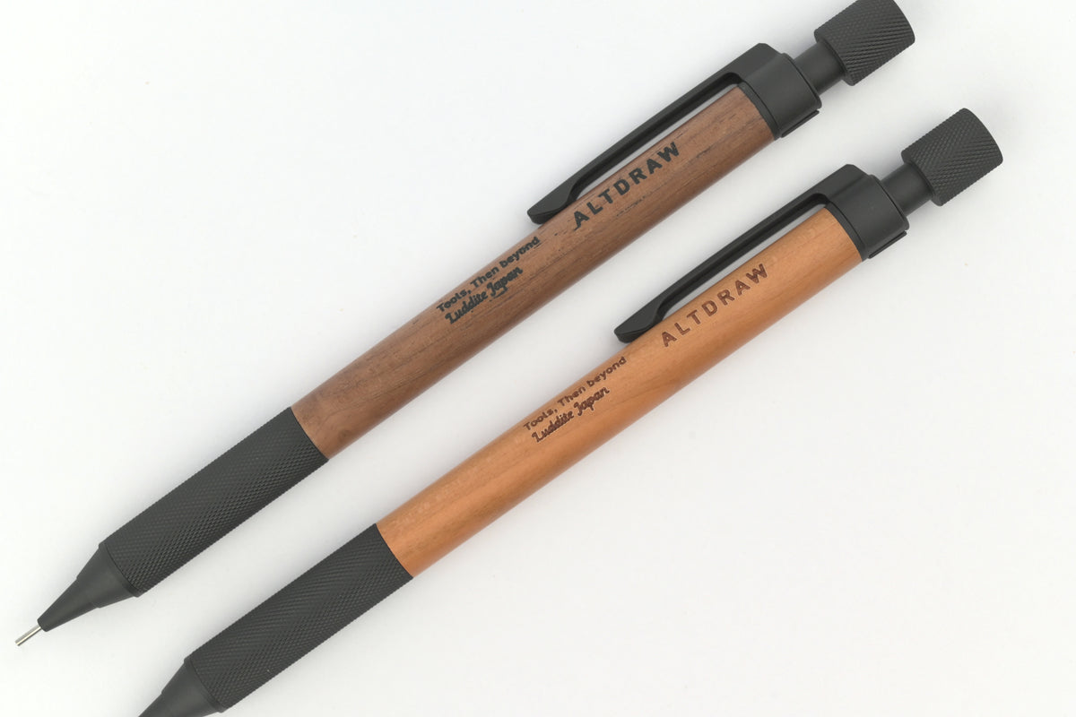 LUDDITE Mechanical Pencil - AltDraw Matte Black - 0.5mm