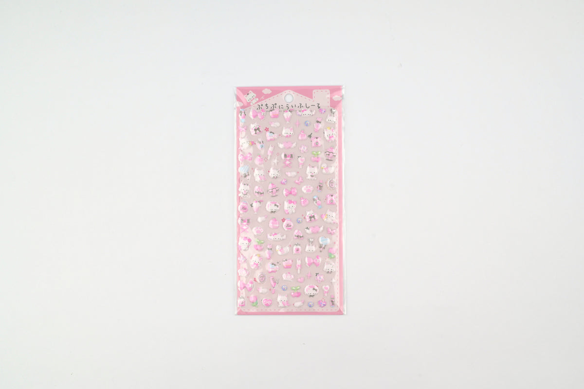 Q-Lia Puchu Puni Life Stickers - Girly Life