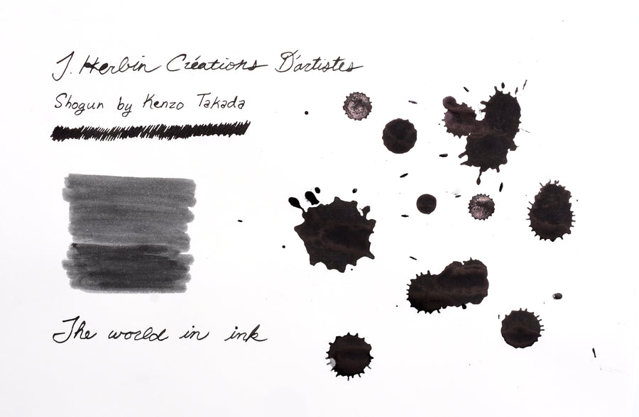 J. Herbin - Créations D’artistes - Shogun by Kenzo Takada - 50mL bottled ink