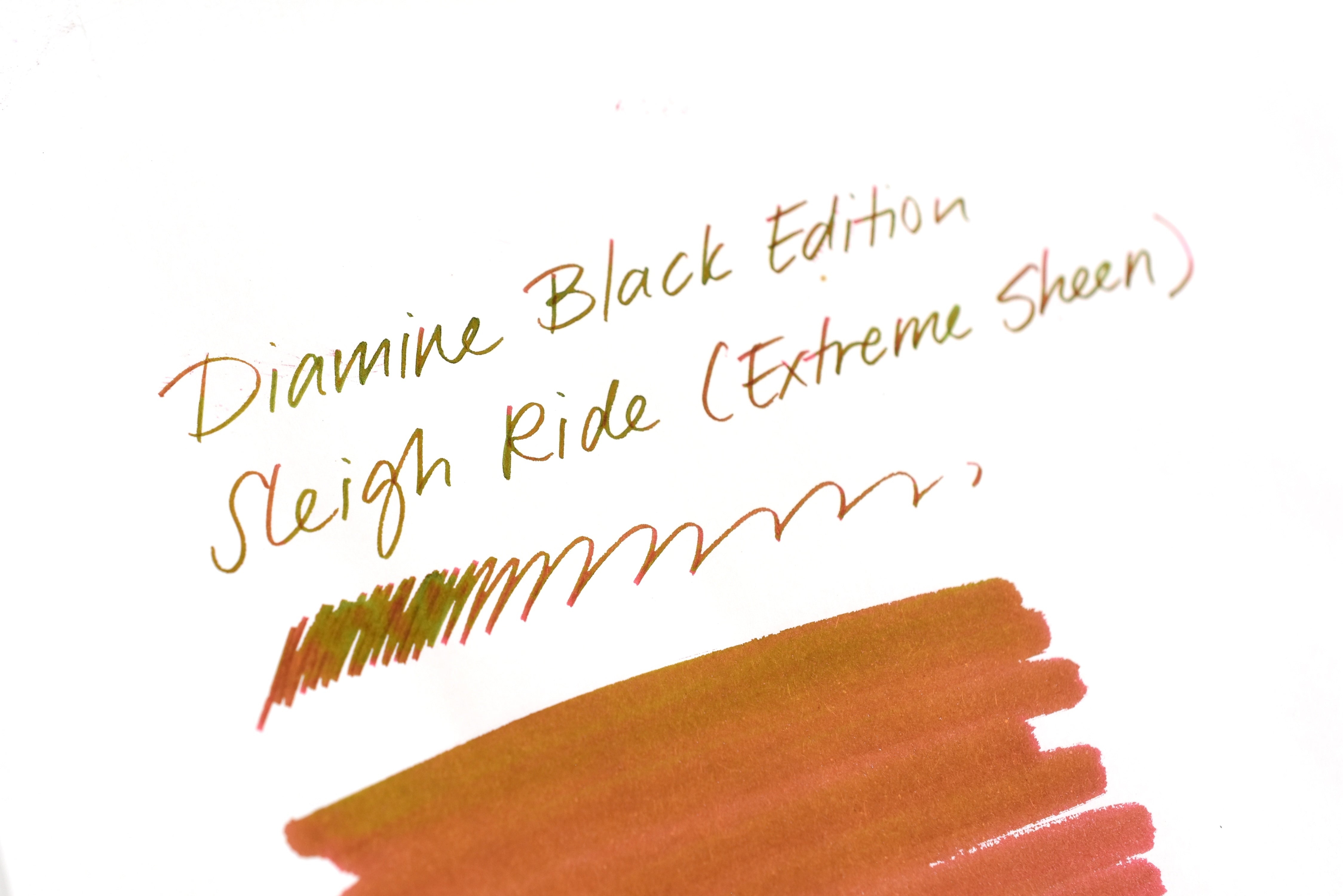 Diamine Black Edition - Extreme Sheen - Sleigh Ride