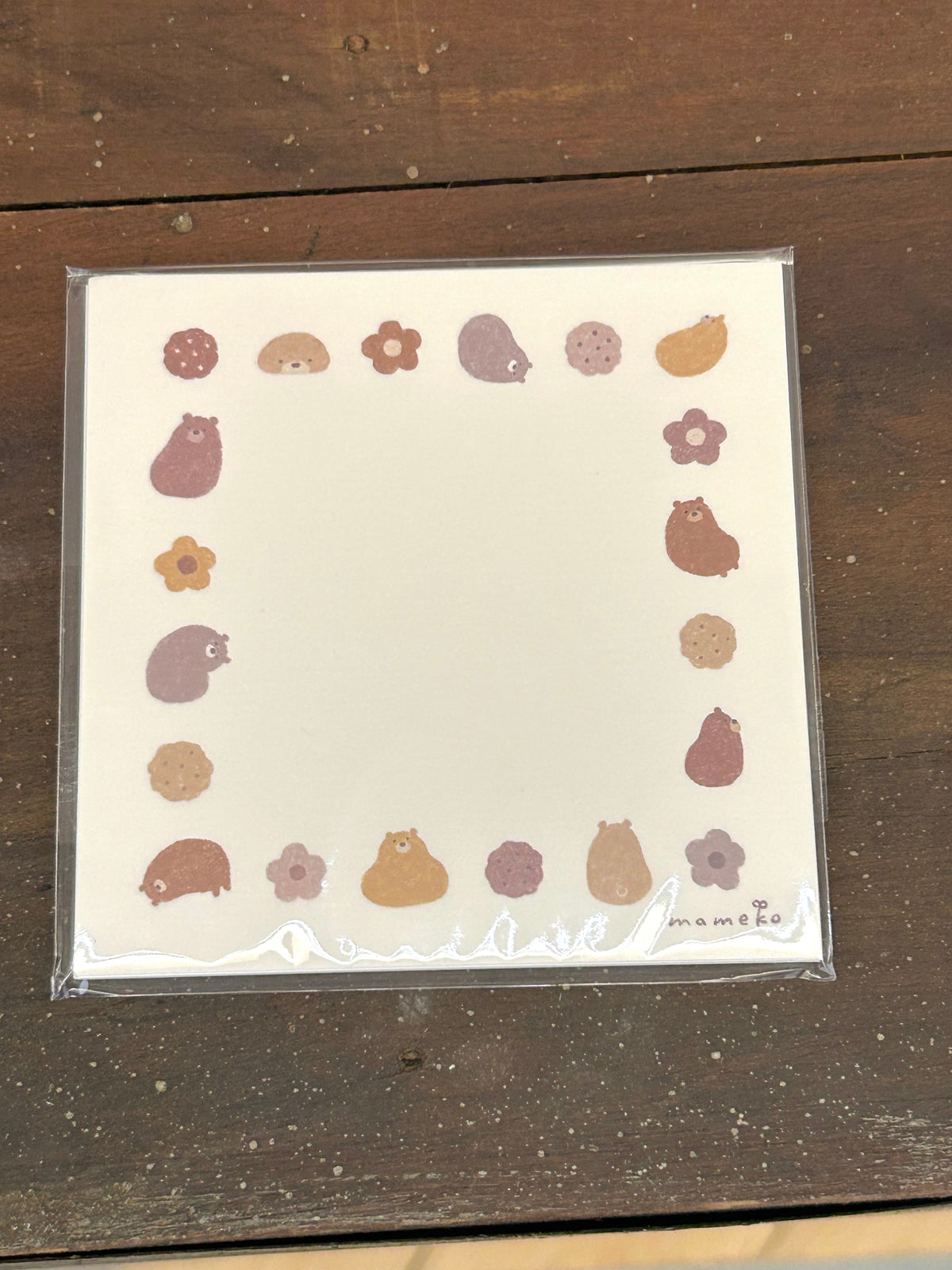 Mameko Memo Paper - Bears Galore (A Space Walk - Event In-person Only)