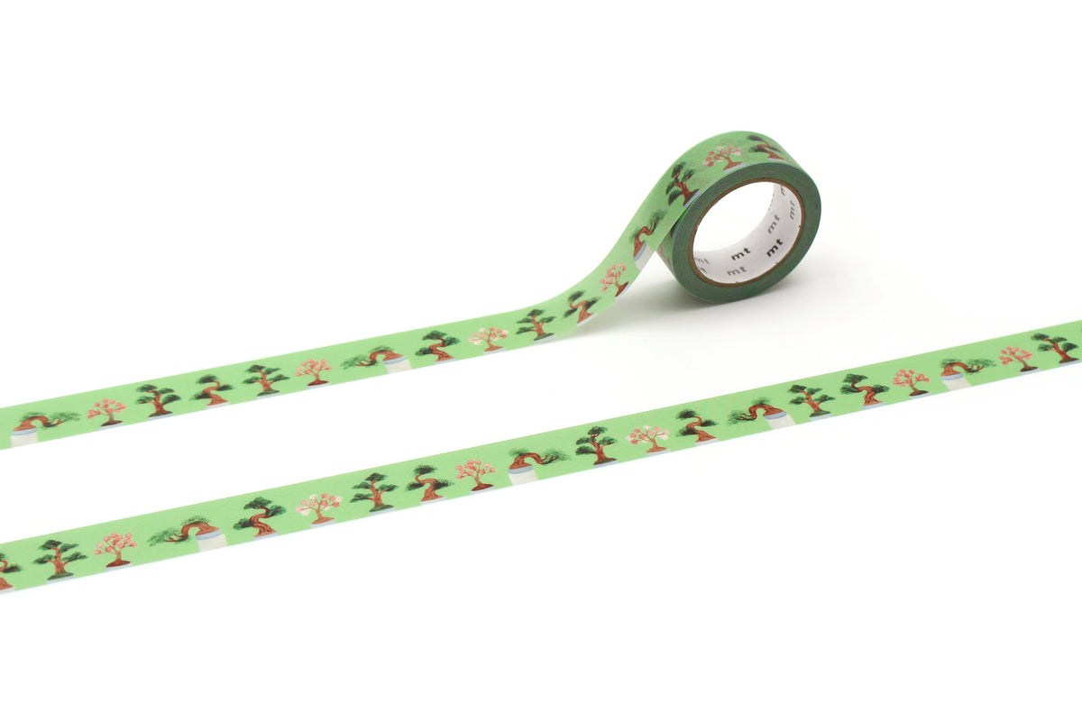 mt Washi Tape - Japanese Tradition - Maruichikyu Bonsai - Limited Edition