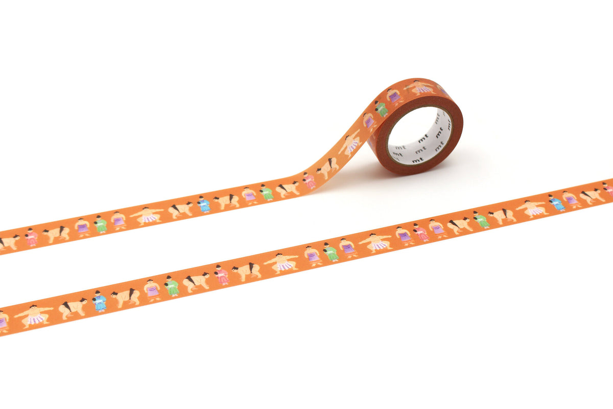mt Washi Tape - Japanese Tradition - Maruichikyu Sumo - Limited Edition