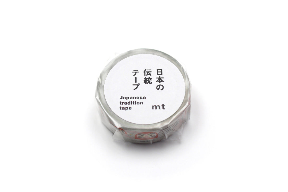 mt Washi Tape - Japanese Tradition - Types of Daruma - Limited Edition