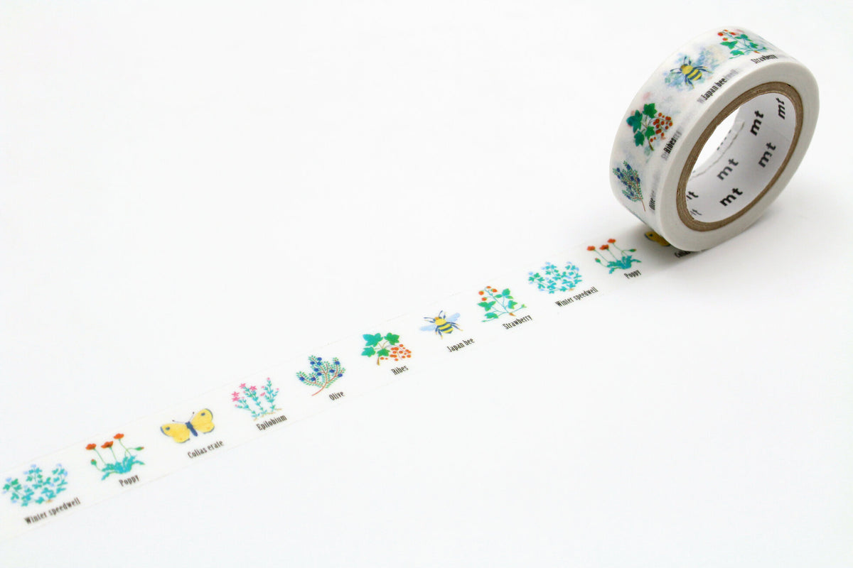 mt Washi Tape - ex - Backyards - Limited Edition (Coming Soon)