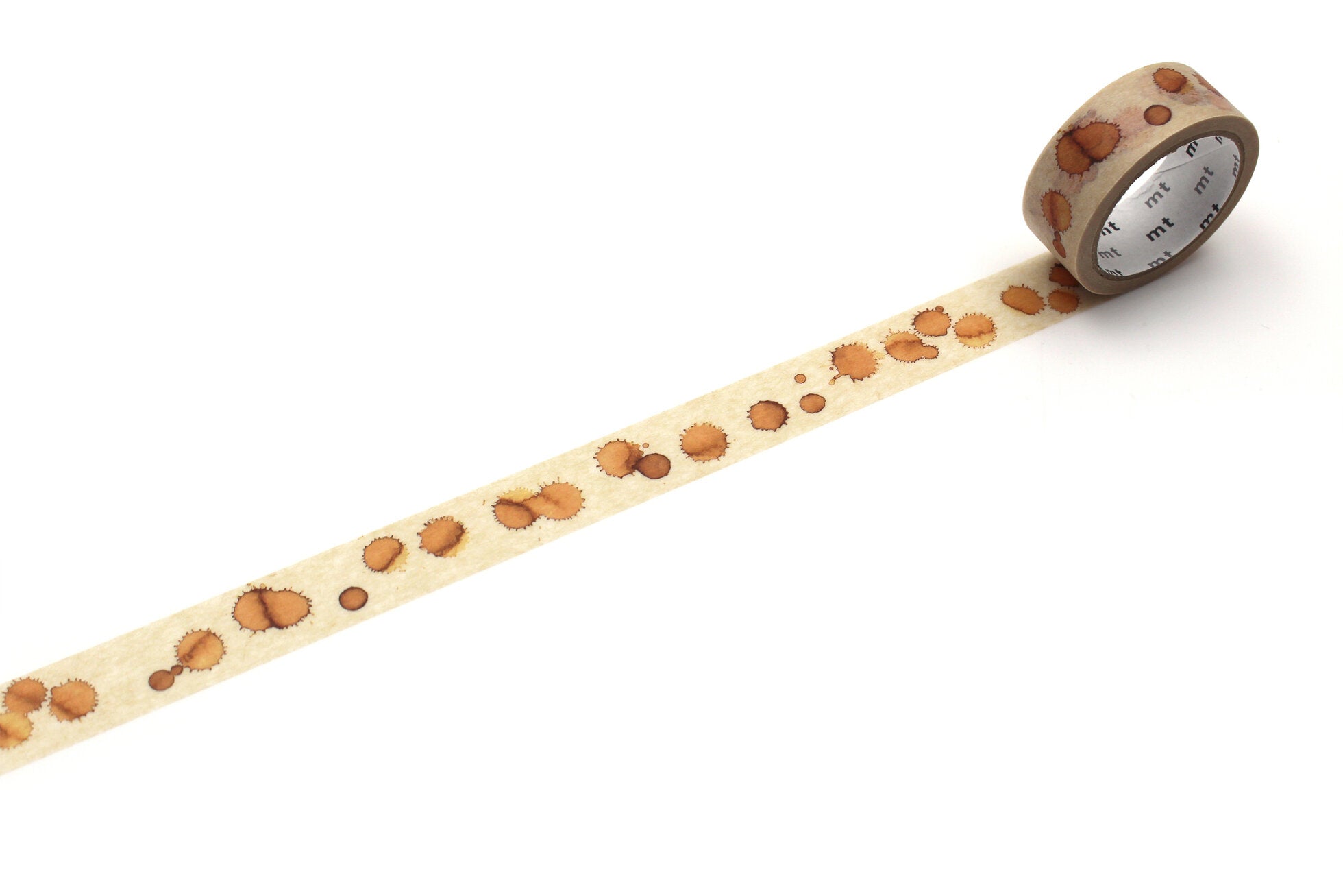 mt Washi Tape - upcycle - Coffee Stain