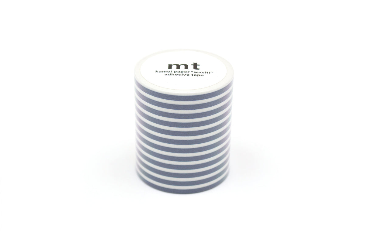 mt Washi Tape - Extra Wide - Border Indigo