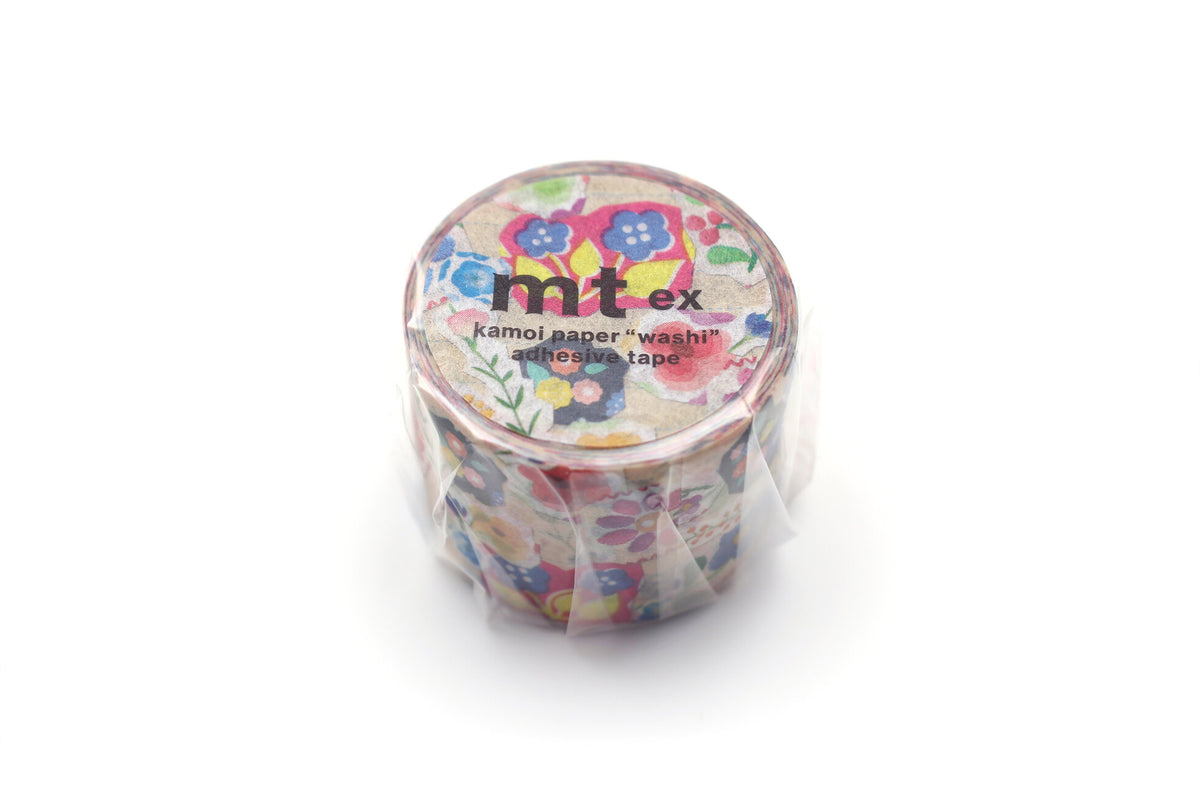mt Washi Tape - ex - Flower Sticker Collage