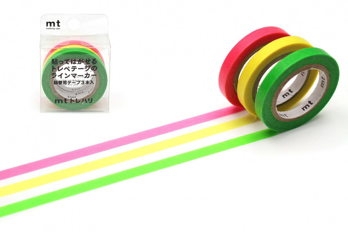 mt Slim Washi Tape - Trehari Refill - Set C