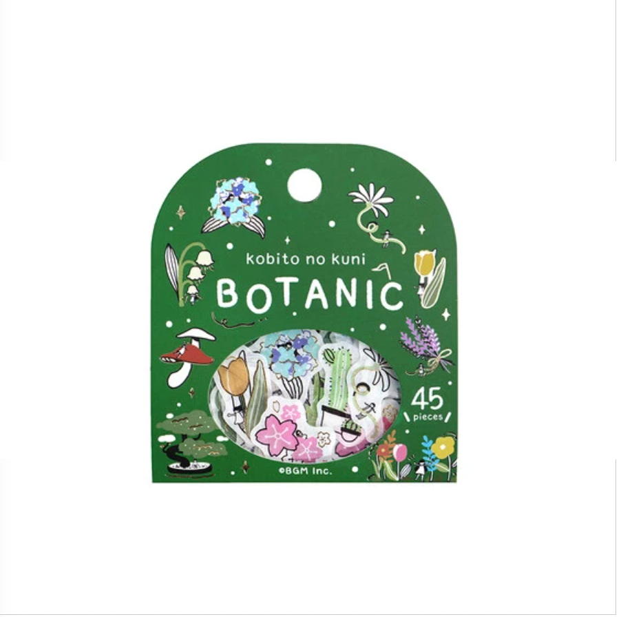 BGM Deco Sticker - kobito no kuni - Botanic