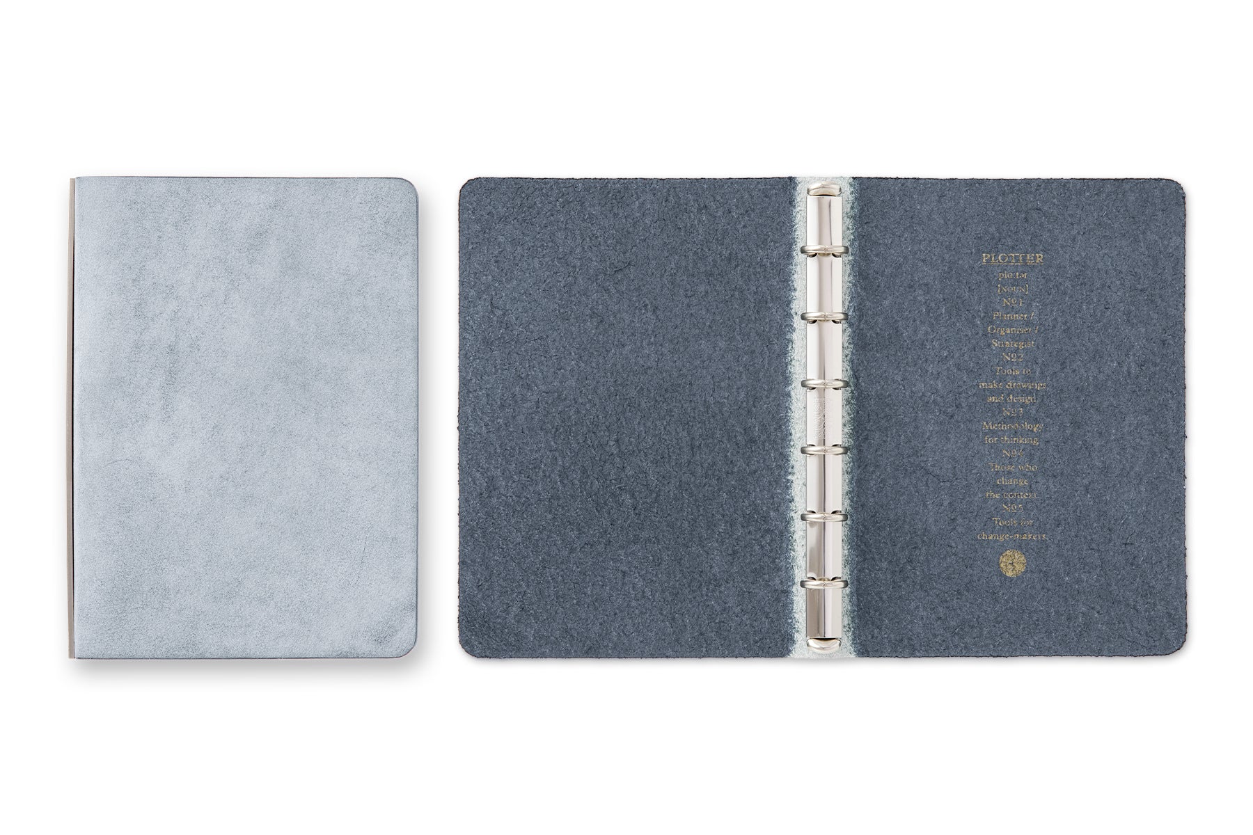 PLOTTER - Shiranami Leather Binder - Mini Size - US Exclusive