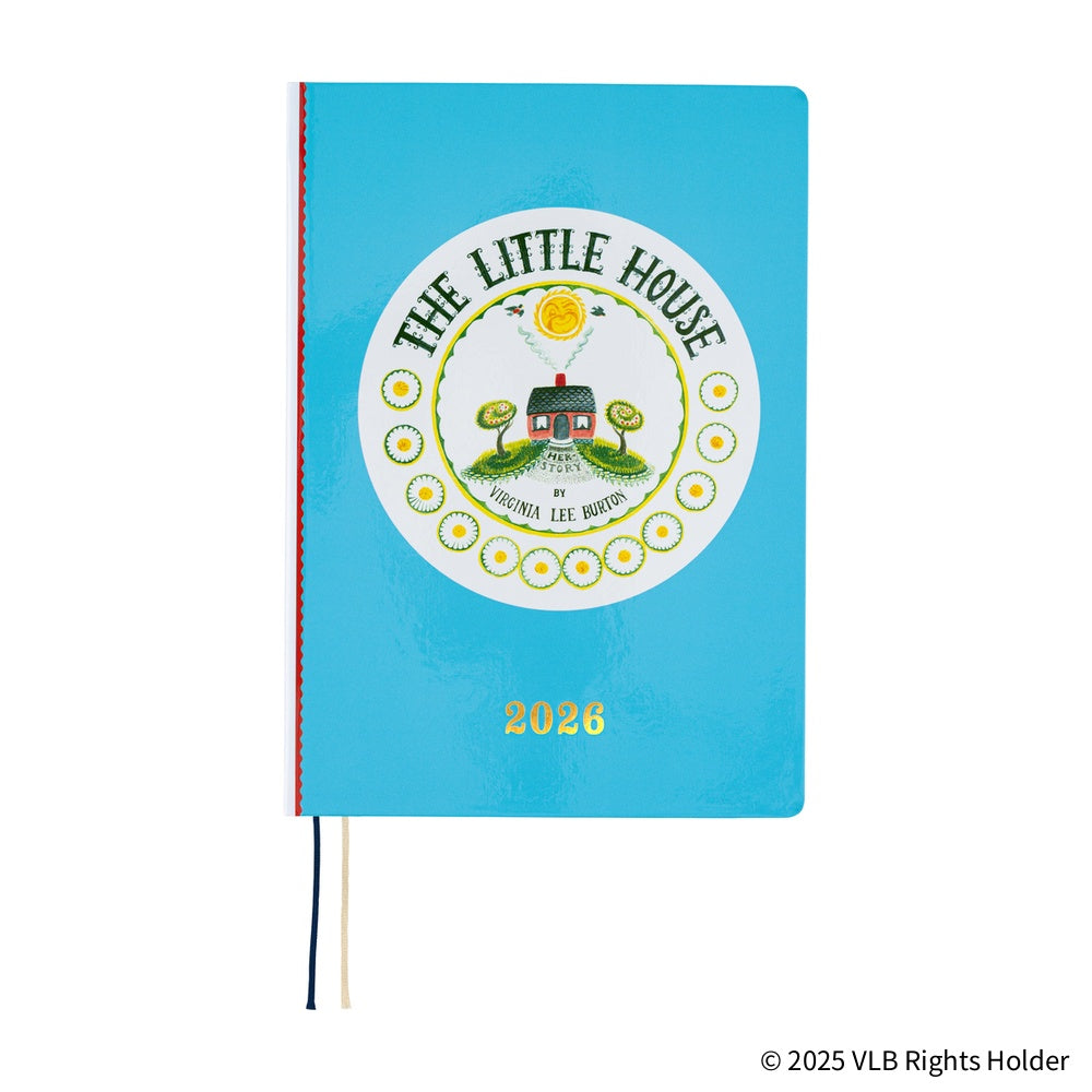 Hobonichi Techo HON 2026 - A5 - Virginia Lee Burton: The Little House - English