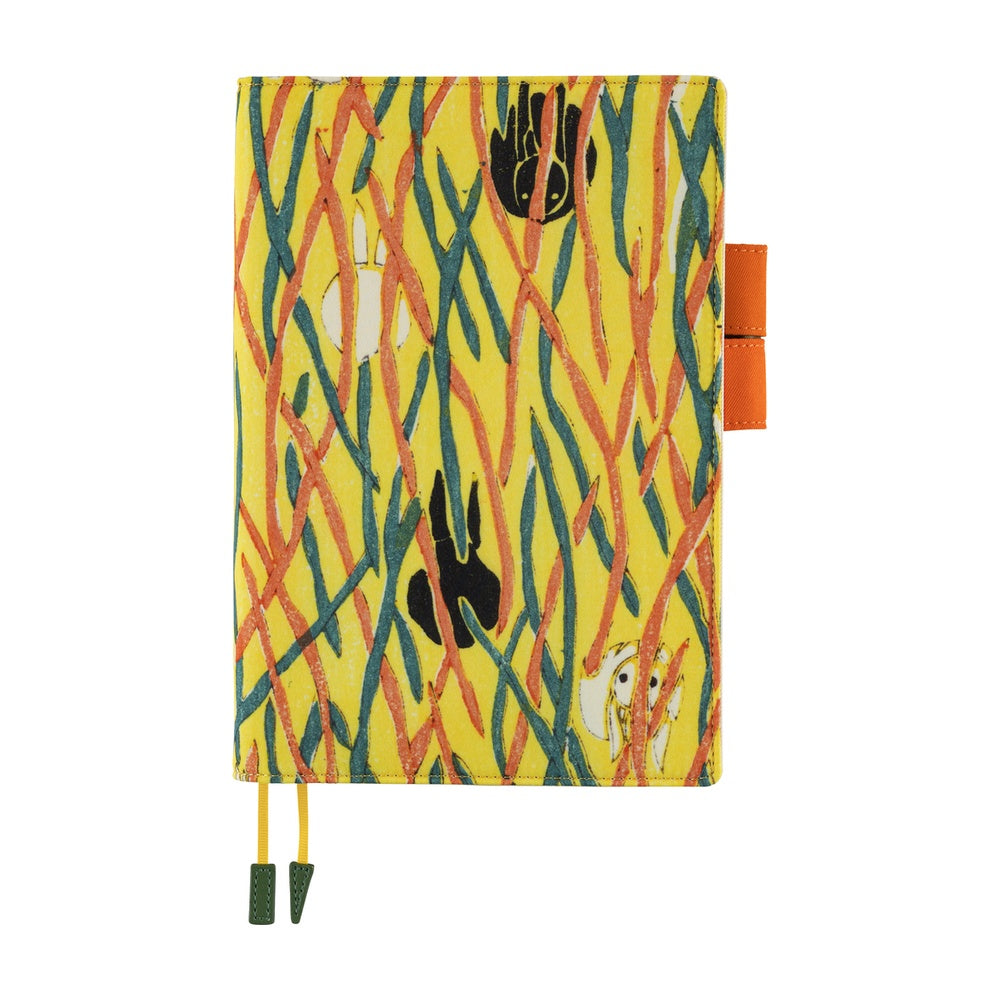 Hobonichi Techo Cousin Book & Cover 2026 - Unsodo: Bijutsukai (Wild Rabbits) - April Start - A5