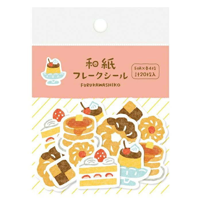 Furukawa Paper Flake Sticker - Dessert (Coming Soon)