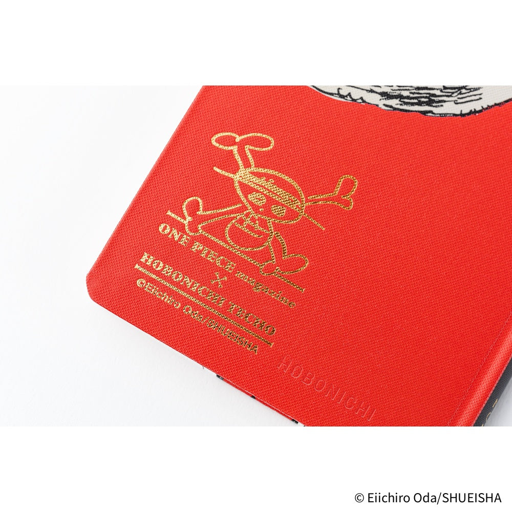 Hobonichi Techo Weeks 2026 - ONE PIECE magazine: Straw Hat Luffy - Red - English