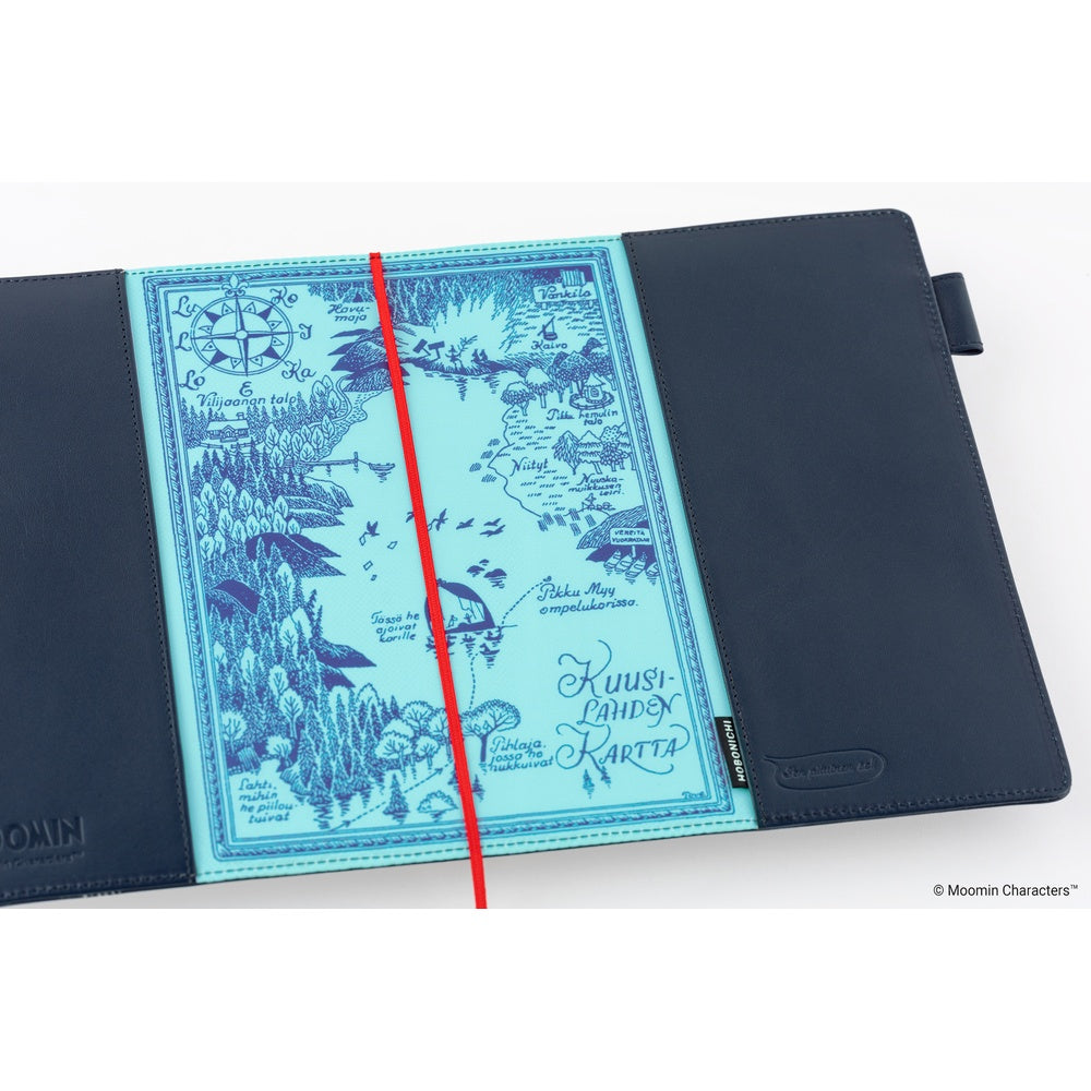 Hobonichi 5-Year Techo Leather Cover 2027 - A5 - Moomin: Written Memories