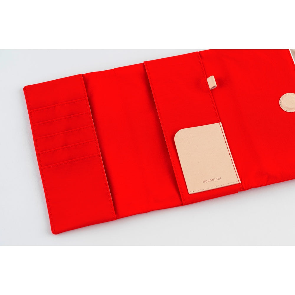 Hobonichi Weeks Techo Cover - Tragen Red