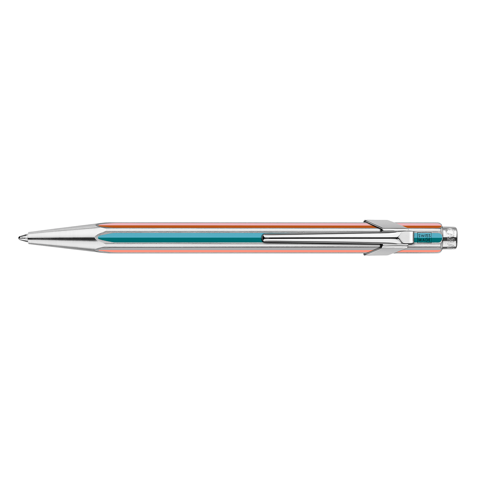 Caran d'Ache x Paul Smith 849 Ballpoint Pen - Silver - 5th Edition (Coming Soon)