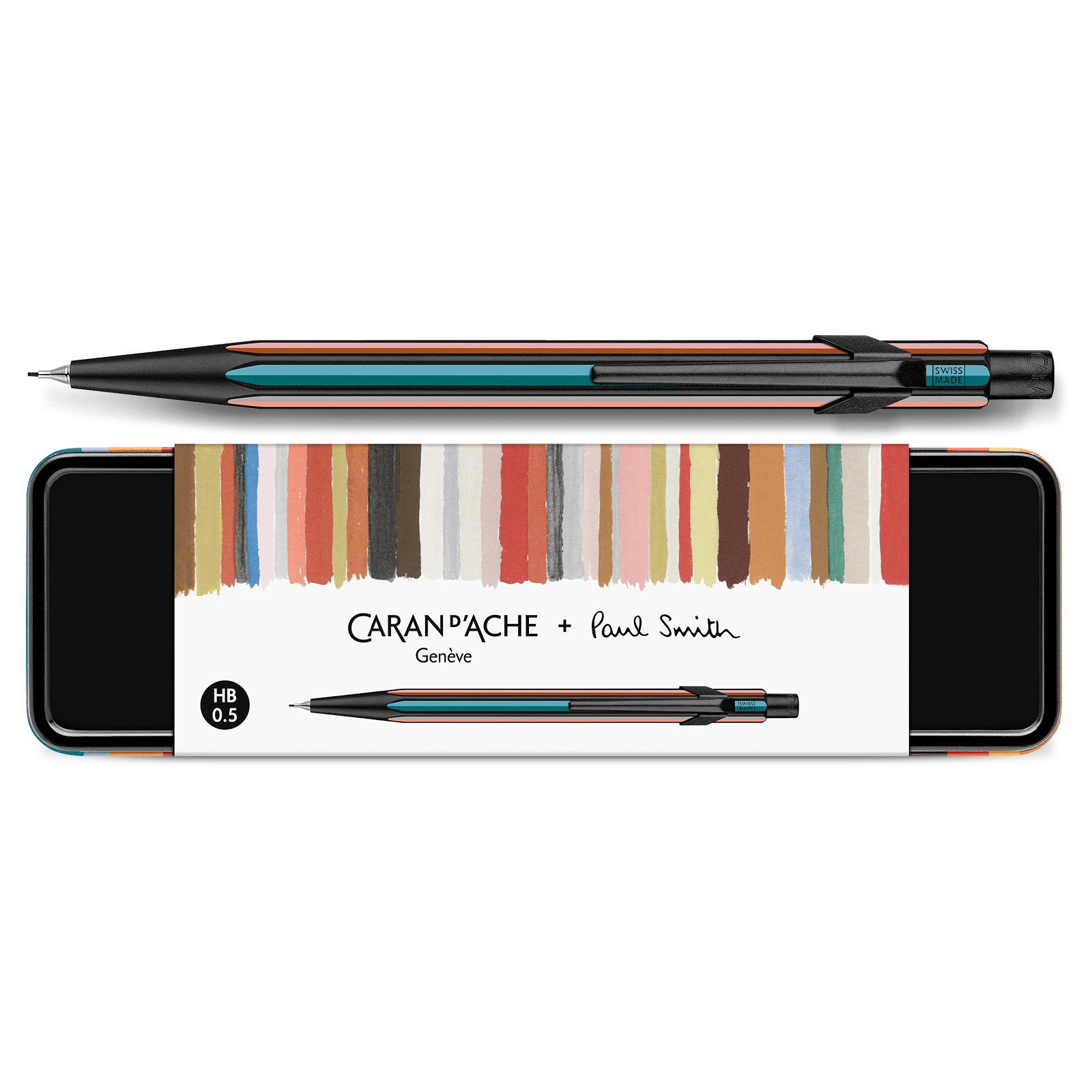 Caran d'Ache x Paul Smith 849 Mechanical Pencil - Black - 5th Edition (Coming Soon)