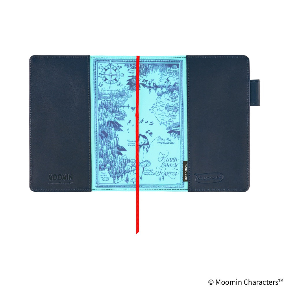 Hobonichi 5-Year Techo Leather Cover 2027 - A6 - Moomin: Written Memories
