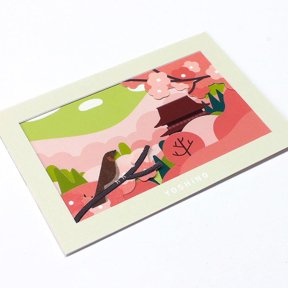 ICHIKUDO Next Journey Frame Card - Yoshino